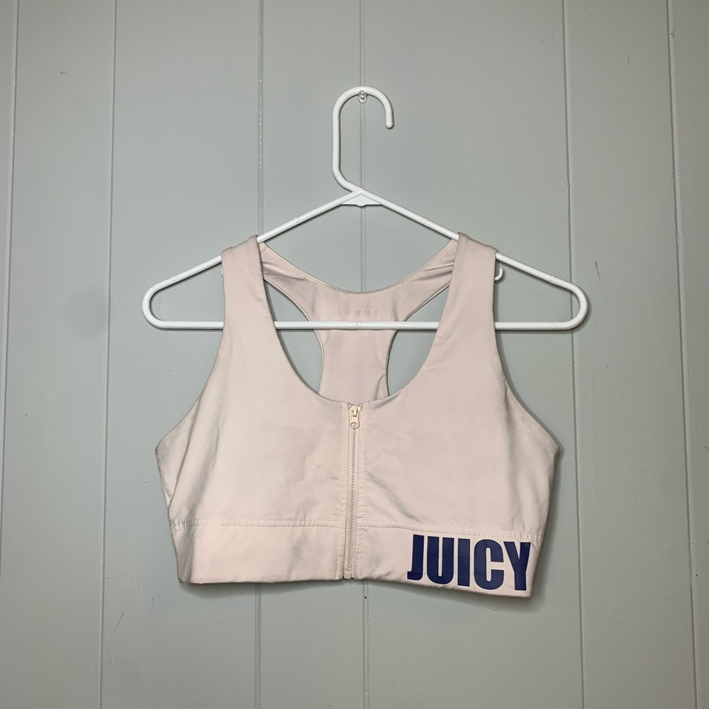 Juicy Zipper Sports bra